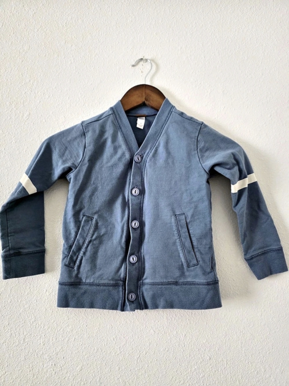 Tea cardigan Color Block Blue Size 4